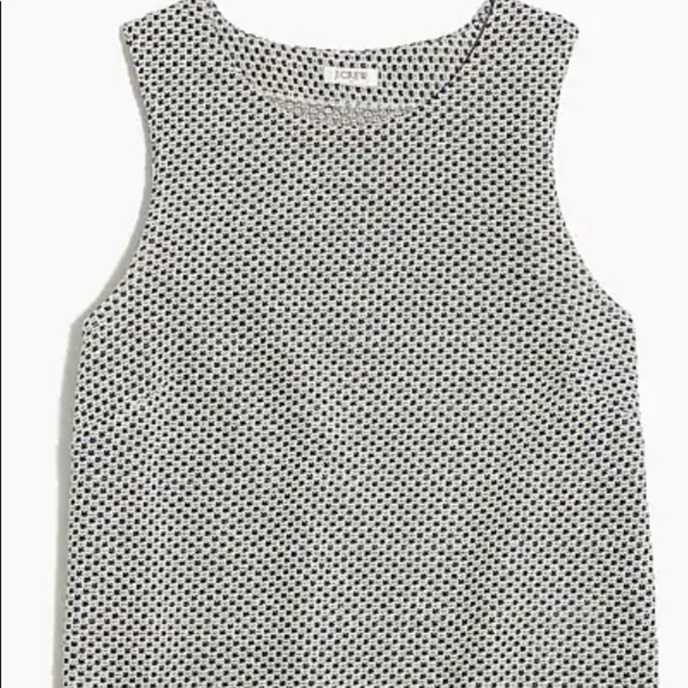 J. Crew Jacquard Shell